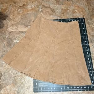 Corduroy Khaki Gap skirt